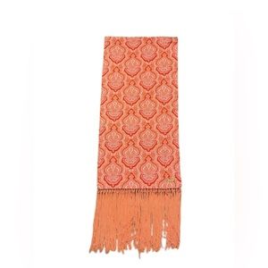 Michael Kors, orange Paisley scarf